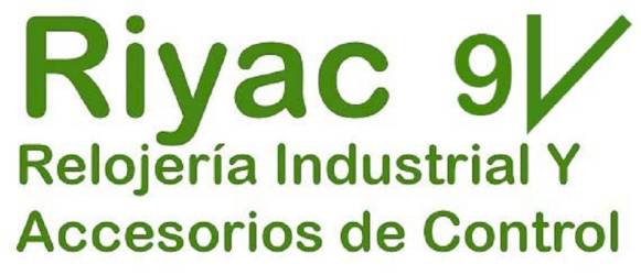 Riyac 9V Relojeria Industrial y Accesorios de Control, Time Control Systems, s.l.